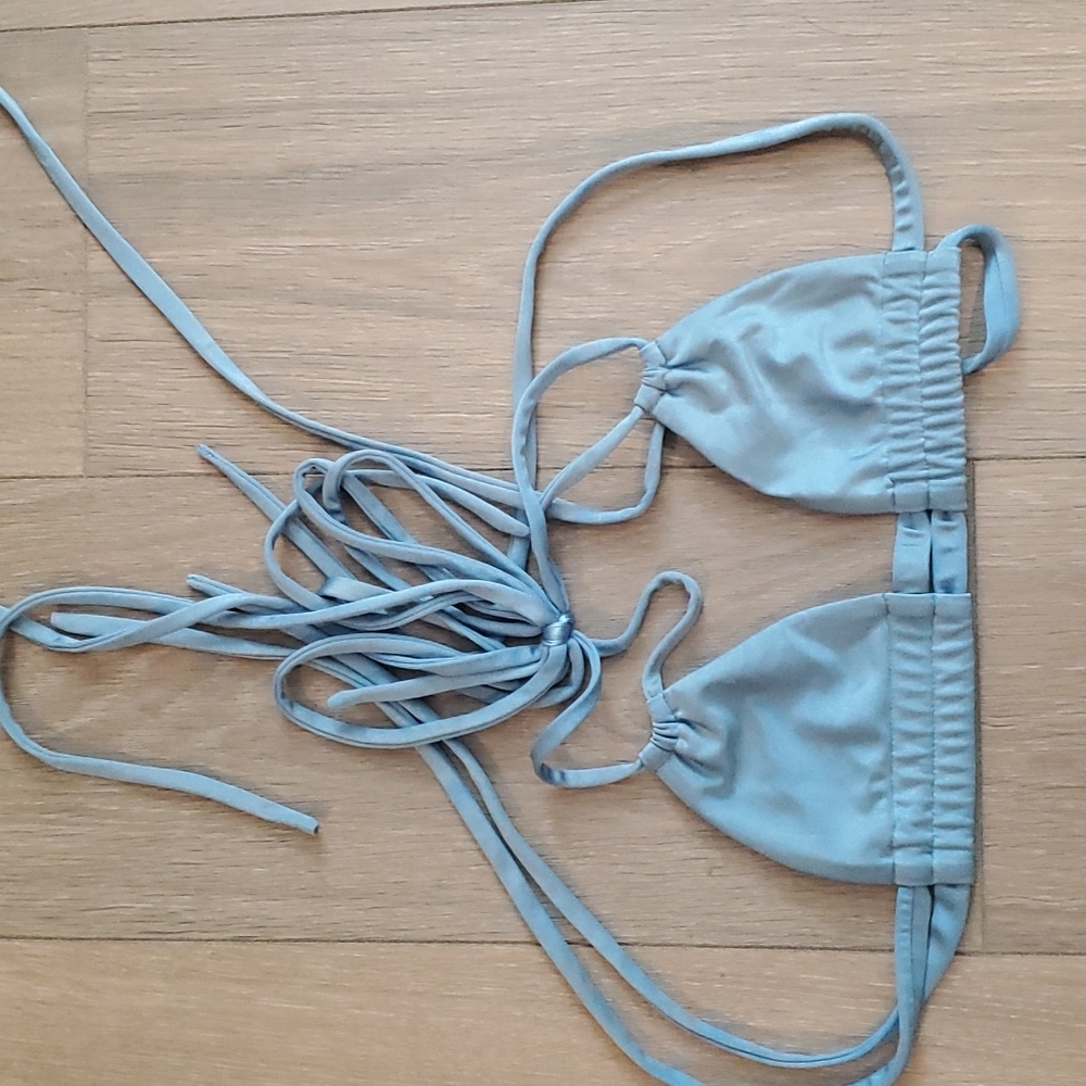 Montce triangle bikini top sz XS